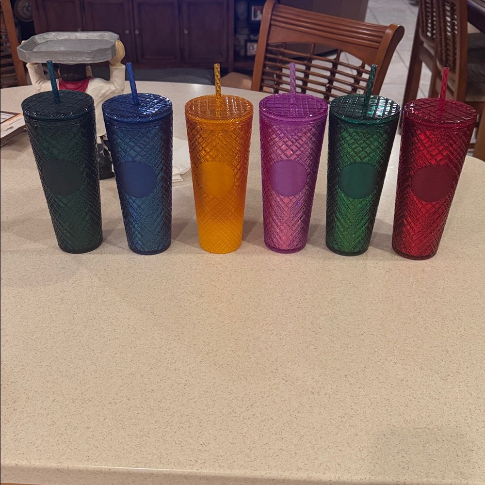 Starbucks collector Tumblr cups set of six